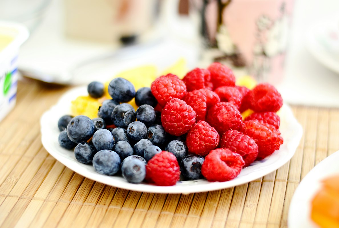 Frisches Obst und Gemüse